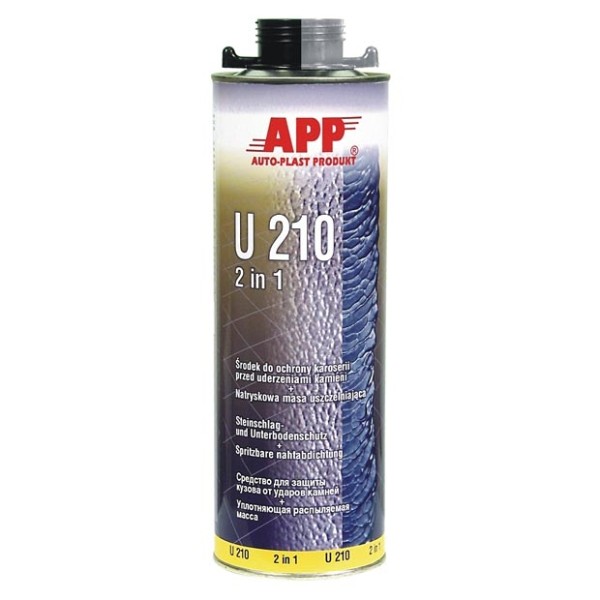 APP U-210  Гравитекс-герметик  1л, цвет черный