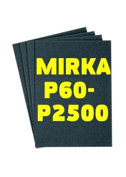 MIRKA Шкурка для мокрой шлифовки (Р60-Р2500), зерно р1000