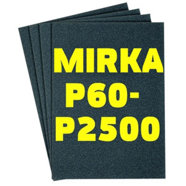 MIRKA Шкурка для мокрой шлифовки (Р60-Р2500), зерно р1200