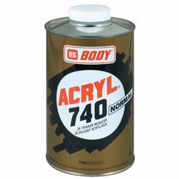 Растворитель для акриловых красок BODY 740 NORMAL 1л.