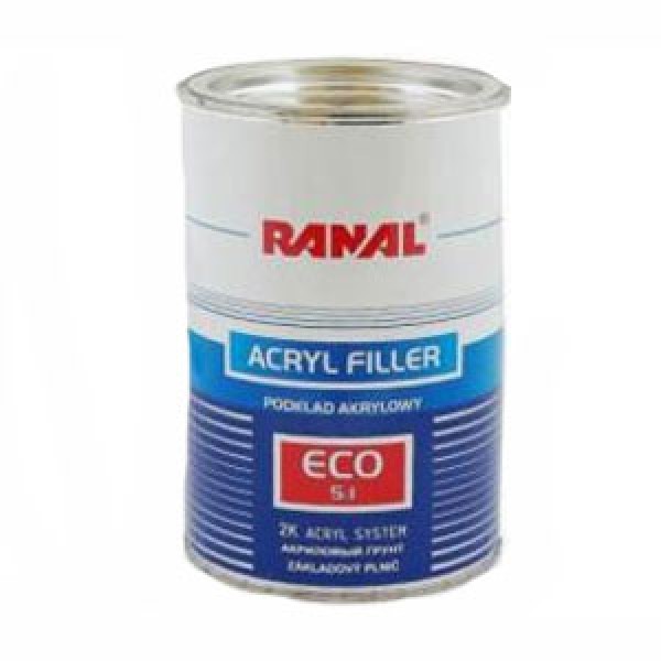 RANAL ЭКО 5+1 Грунт акриловый 0,75л+отвердитель, цвет графит