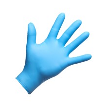 APP Рукавички одноразові нітрилові Standart сині   S (1*100)