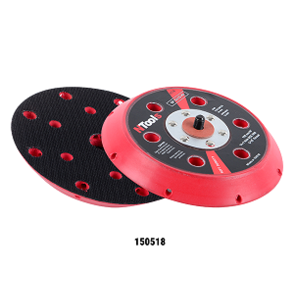 APP NTools Рабочий диск D-150 мм.14+1 отверстий .толщина пенополиуретана 16 мм (мягкий)15015 HM 5/16''
