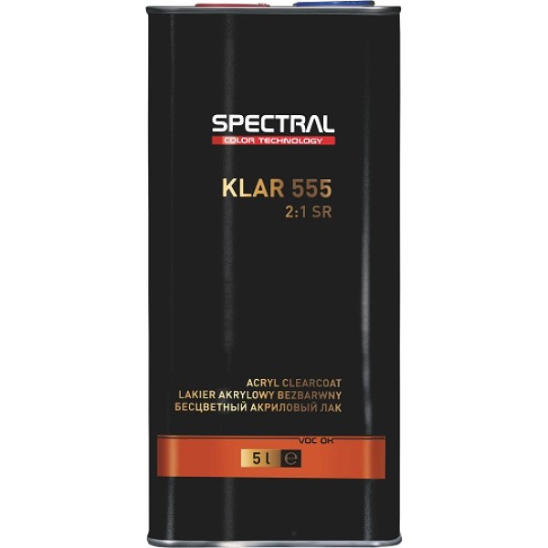 Novol  SPECTRAL  Бесцветный лак SR KLAR 555 HS 2+1 5 л.+отвердитель 2,5л
