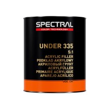 Novol SPECTRAL Грунт акриловий UNDER 335 сірий FLEX 3,5л+затверджувач H6525 UNDER 0.7