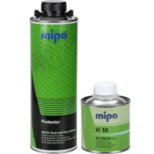 MIPA Прочное защитное покрытие черное PROTECTOR 0,75л + отвердитель 0,25л