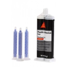 Sika Клей для ремонту пластику  SikaForce-301 (AB) black C619/6 CTR50 картридж 50мл