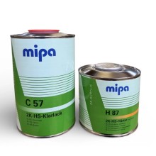 Mipa Лак HS C-57 2+1 1л + 0.5л затверджувач