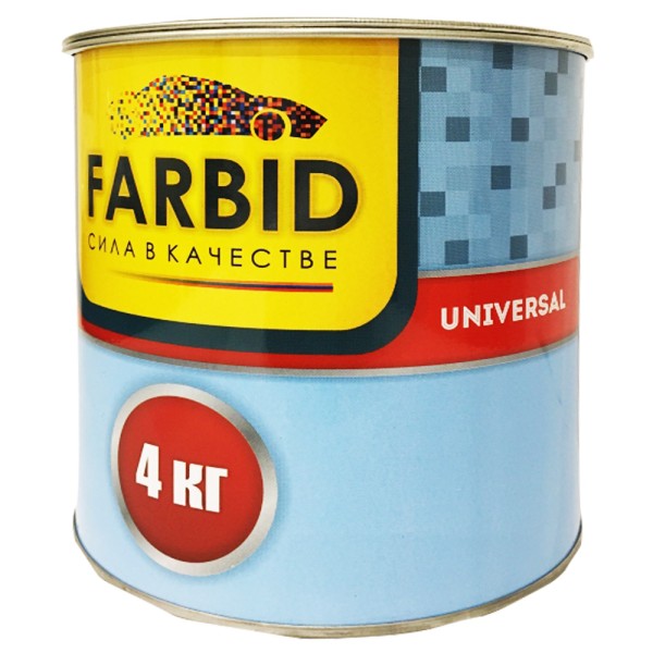 Шпатлевка Farbid Universal 4 кг.