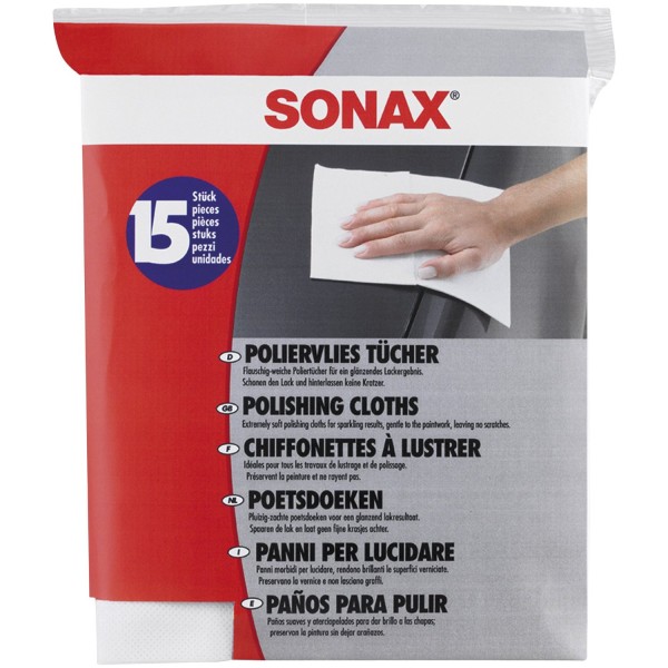 Sonax Серветки для полірування (422200) в упаковці 15шт.