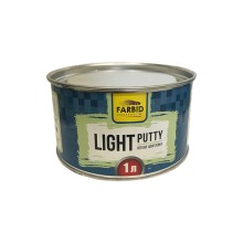 Farbid Шпатлевка LIGHT 1 литр  (легкая,цвет-голубой)