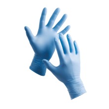 Farbid Перчатки нитриловые Tech4Good, размер  XL (100 шт) синие 