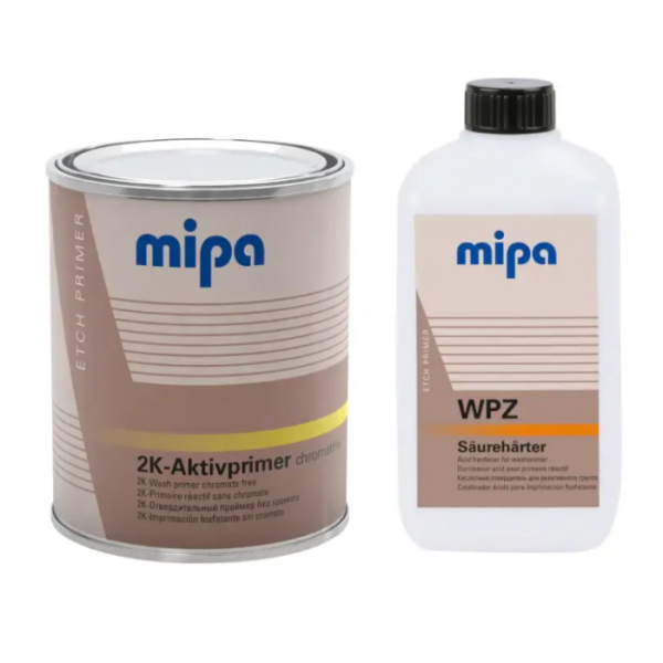 Mipa Грунт кислотний Aktivprimer 1л + 0.5л WPZ затверджувач
