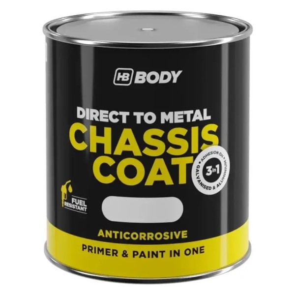 BODY  Chassis coat грунт-эмаль черная 750мл 