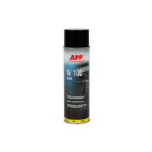 APP W100 WAX Воскова маса для захисту шасі антрацит аерозоль 0,5л