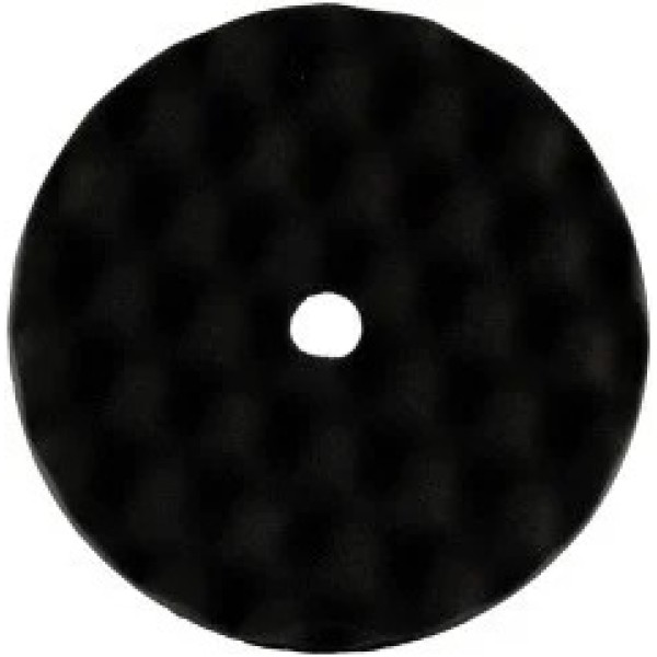 APP Круг полир. профилированный черный на липучке, 180мм h2,5см
