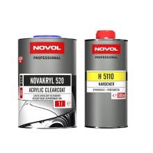 Novol  Бесцветный лак 520 2+1  VНS  1L + отв. Н 5110 стандартный 0.5L