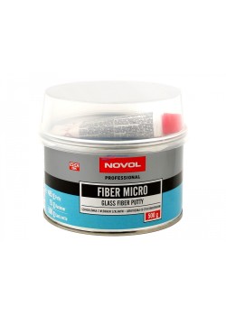 Novol FIBER MICRO Шпаклівка зі скловолокном, вага 0,5 кг