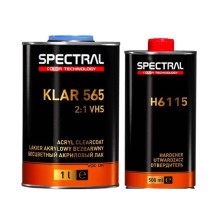 Novol SPECTRAL Безбарвний лак VHS KLAR 565 2+1 1л.+0,5л. отв.-ль H 6115