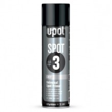 U-POL  Грунт Spot #3 серый, универсальный для точечного ремонта, spray  450мл