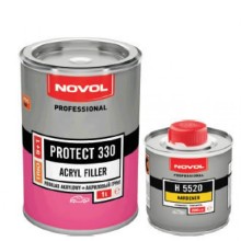 Novol  Грунт акр. 5+1  PROTECT 330 1л серый + отвердитель 0,2л